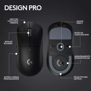 Logitech G Pro X Superlight 2, um dos melhores mouses da atualidade